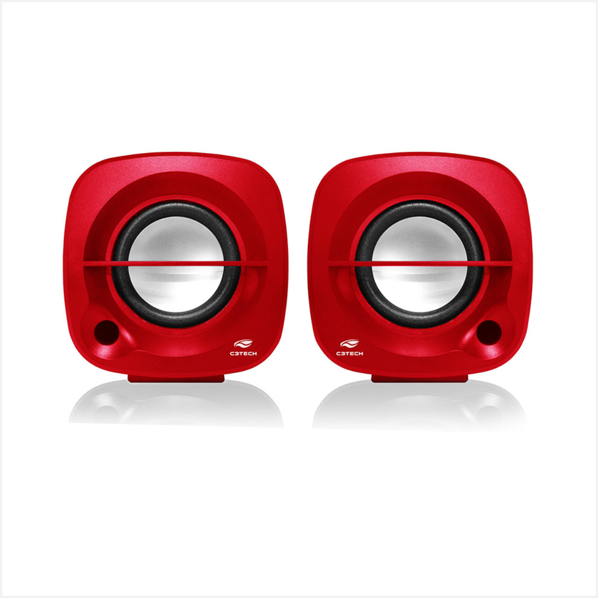 Caixa De Som C3tech Speaker 2.0 - Sp-303RD