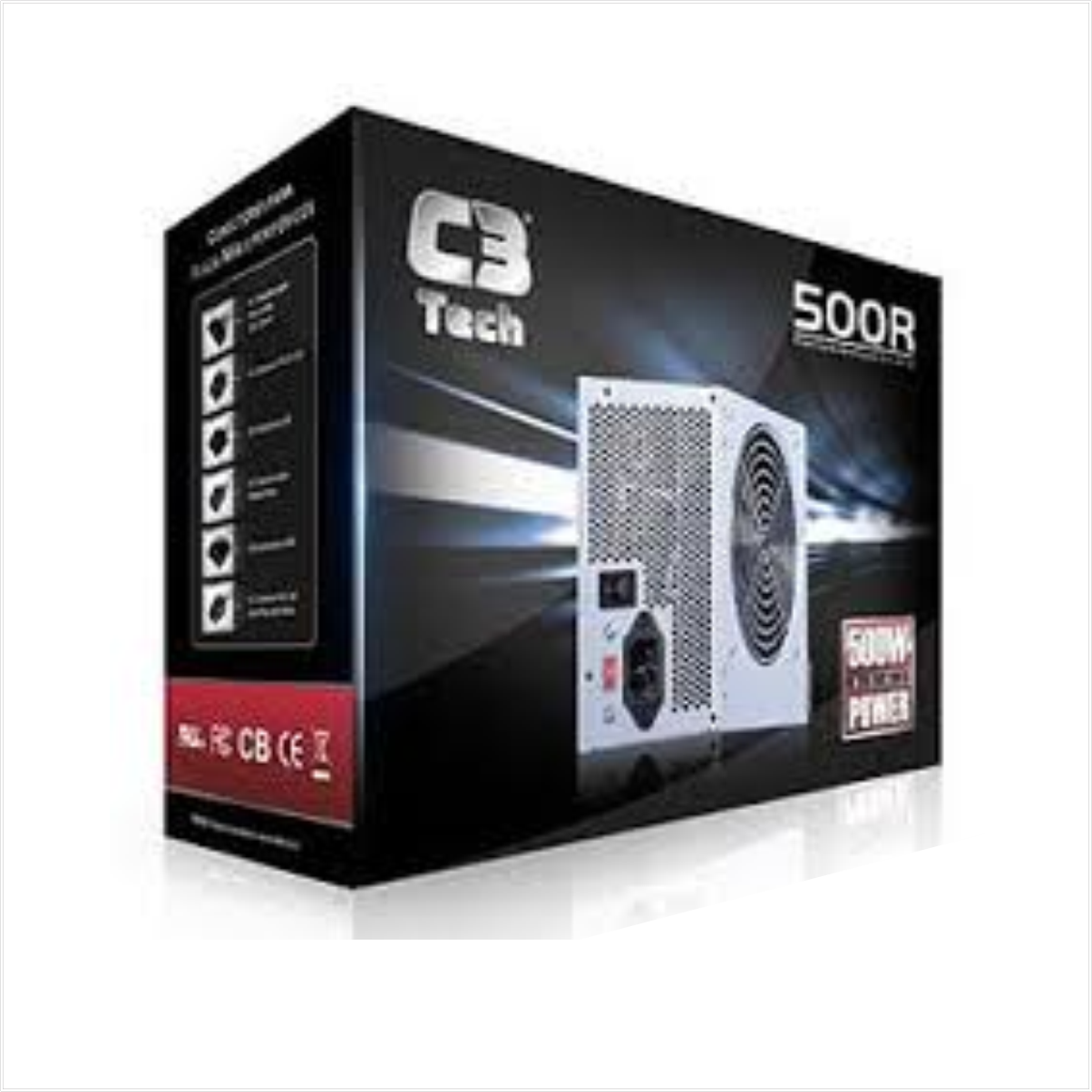 Fonte ATX 12V 2.0 GPB500S C3Tech