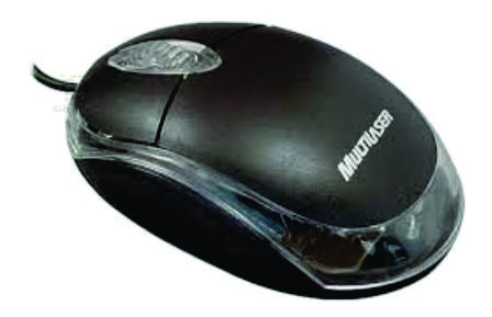 Mouse Clássico Ps2 Multilaser 1200DPI - PRETO - 3 BOTÕES - MO031