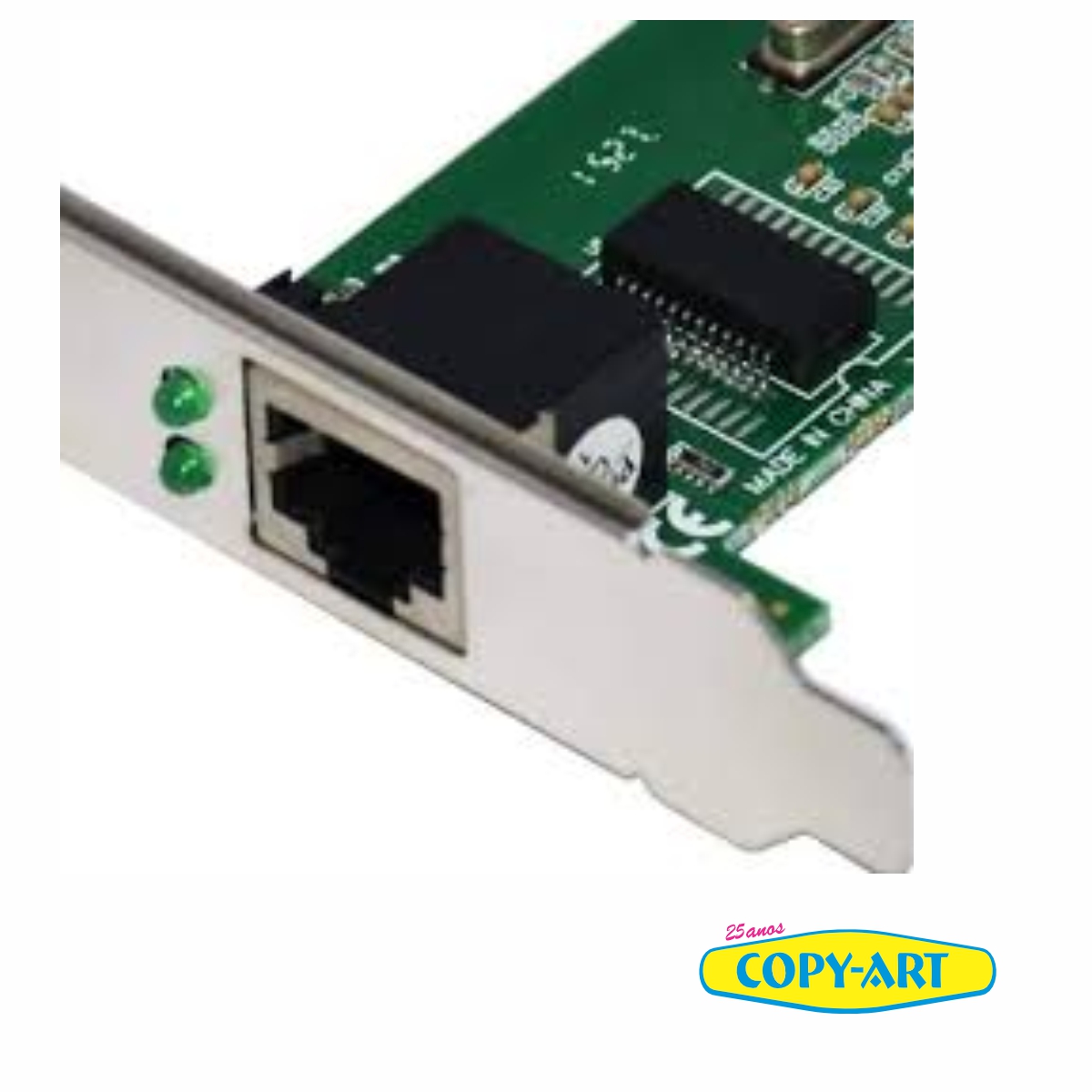 Placa de rede pci com uma porta GA150 - Imagem 2
